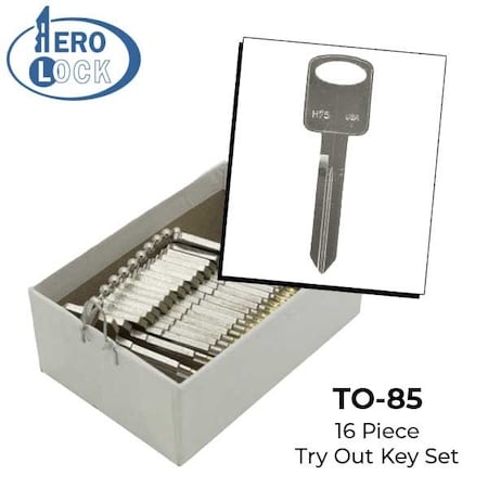 Aerolock GLOVE BOX LOCKS-Briggs & Stratton 16 Keys AER-TO85